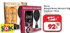 ELSEVE KOMPLE DİRENÇ-MUCİZEVİ YAĞ ŞAMPUAN + FIRÇA 360 ML